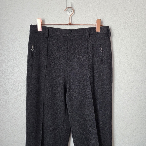 POLO SPORT SPORTSWOMAN x VINTAGE Ralph Lauren Wool blend trousers buckle back 10 - Picture 10 of 10